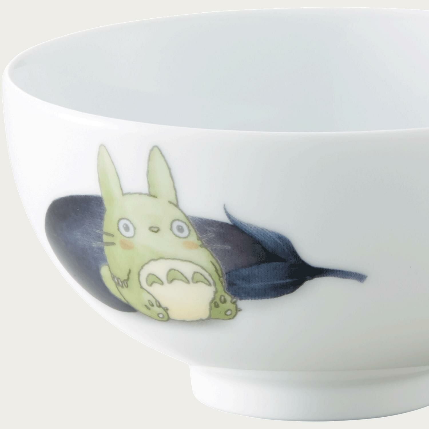 Noritake 飯碗 龍貓 茄子