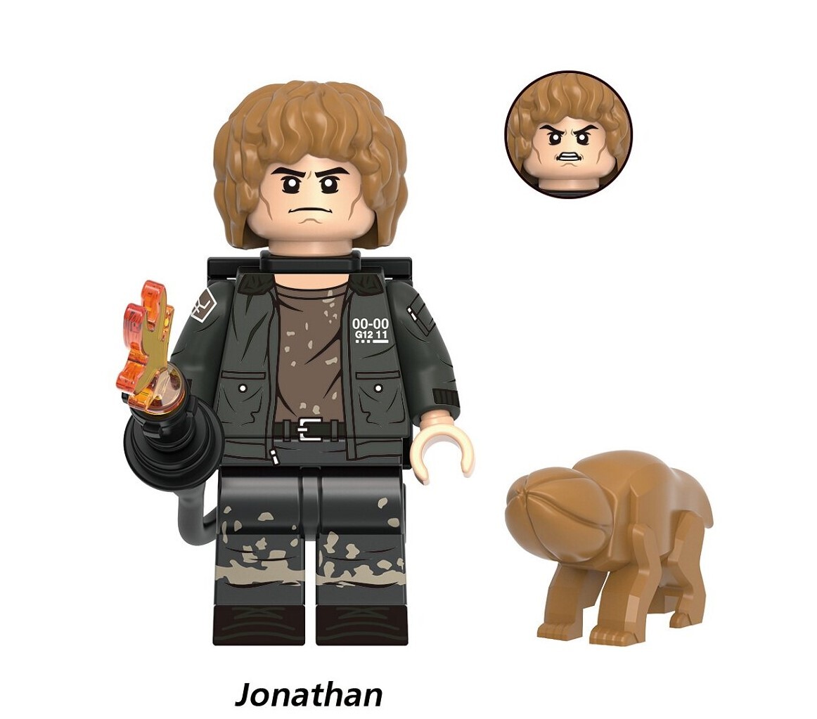 Stranger Things Jonathan Custom Minifigures fit Lego G0195 GH0744