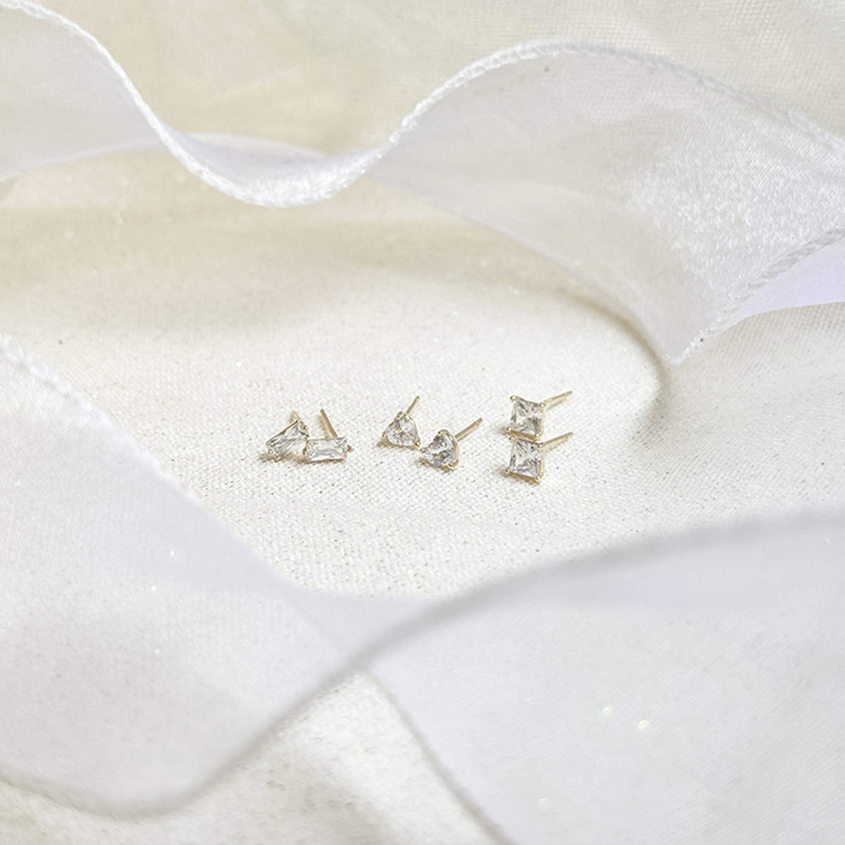 《簽到禮》 與星空的約會 – 鋯石 – 耳環