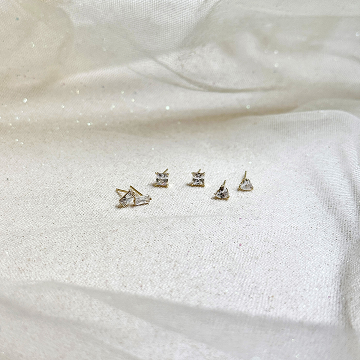 《簽到禮》 與星空的約會 – 鋯石 – 耳環