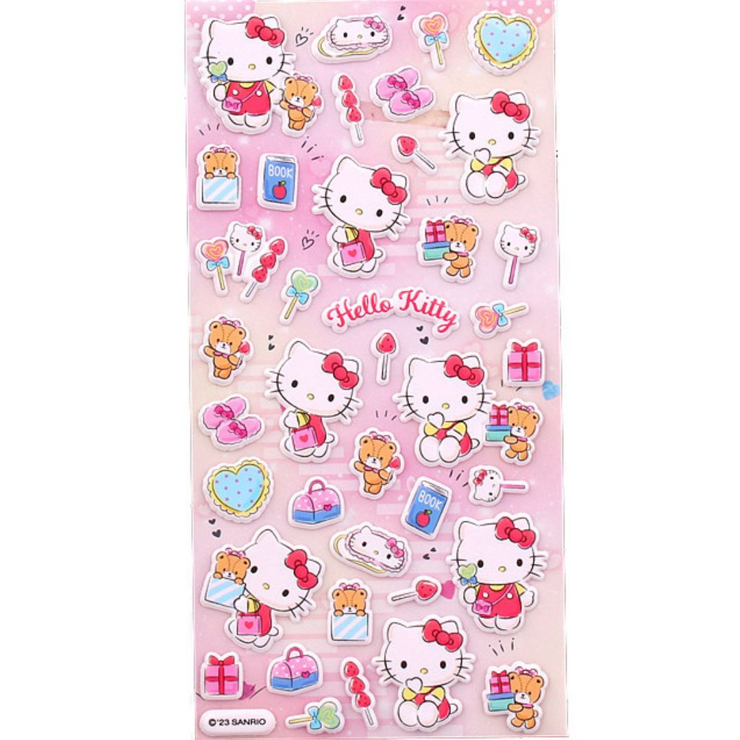 Hello Kitty Sanrio| 3D泡泡貼紙
