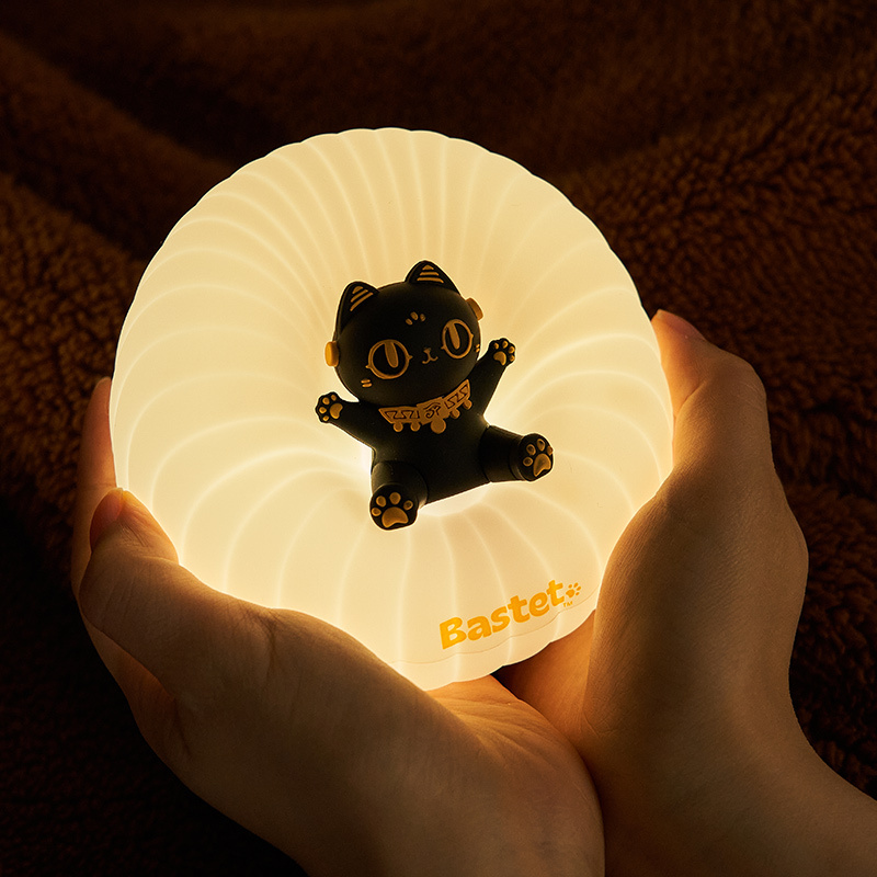 大英博物館｜巴斯特系列｜沙發貓氛圍燈擺件