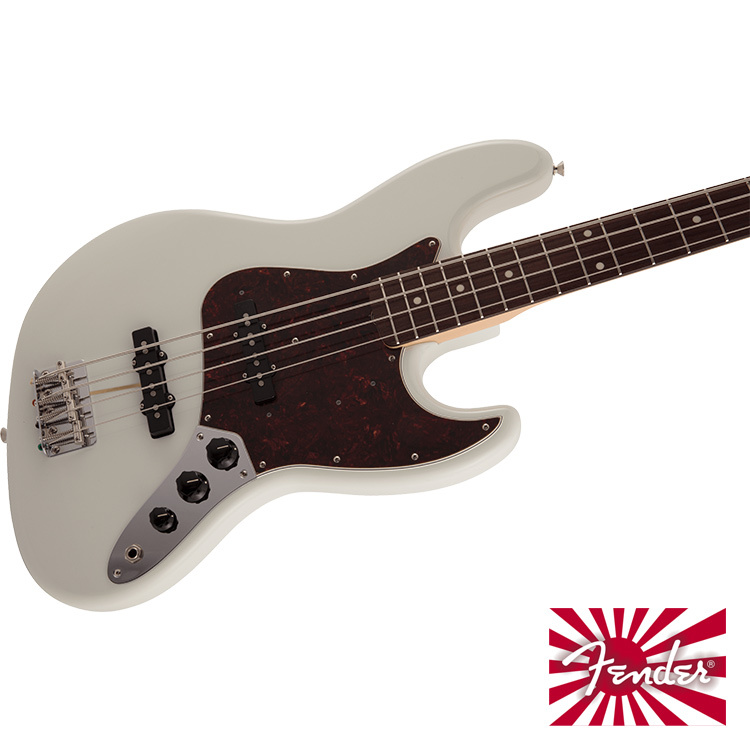 Fender JapanTraditional 60s Jazz Bass Olympic White 電貝斯