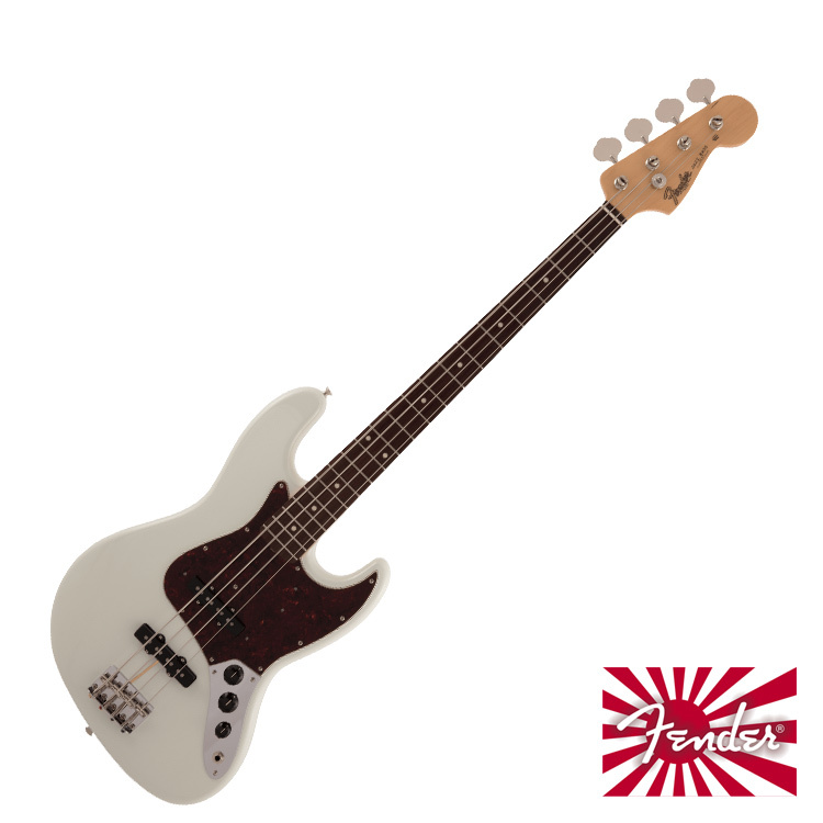 Fender Japan Traditional 60s Jazz Bass Olympic White 電貝斯