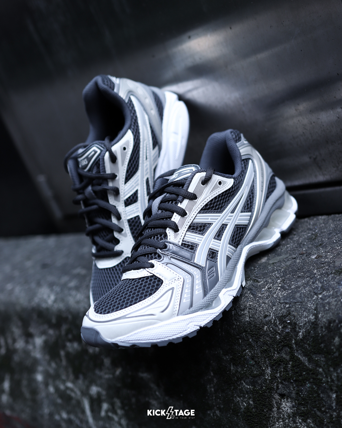 <西門實體門市現貨> 男女鞋 ASICS GEL-KAYANO 14 'Obsidian Grey' 黑灰 黑曜石 休閒 慢跑鞋【1203A537-024】