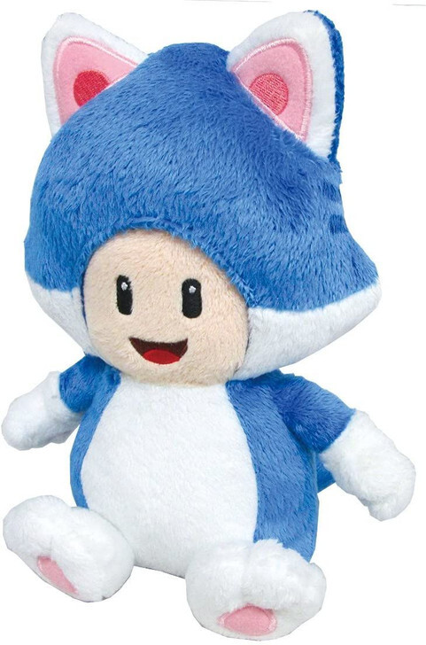 Nintendo San Ei Mario Plush 3D World  Neko Kinopio S 811912