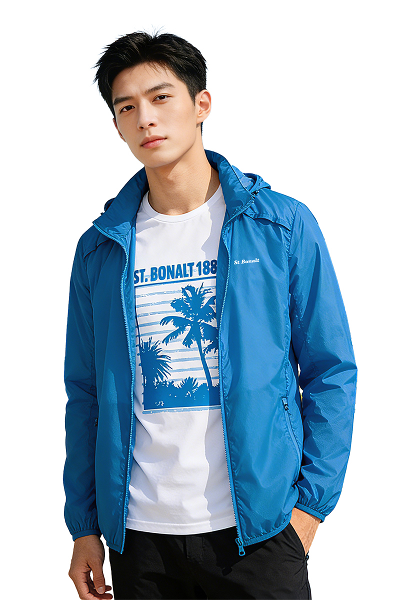 CTRism超輕透連帽防曬外套｜男款 8027 ( 空調外套 冷氣房外套)