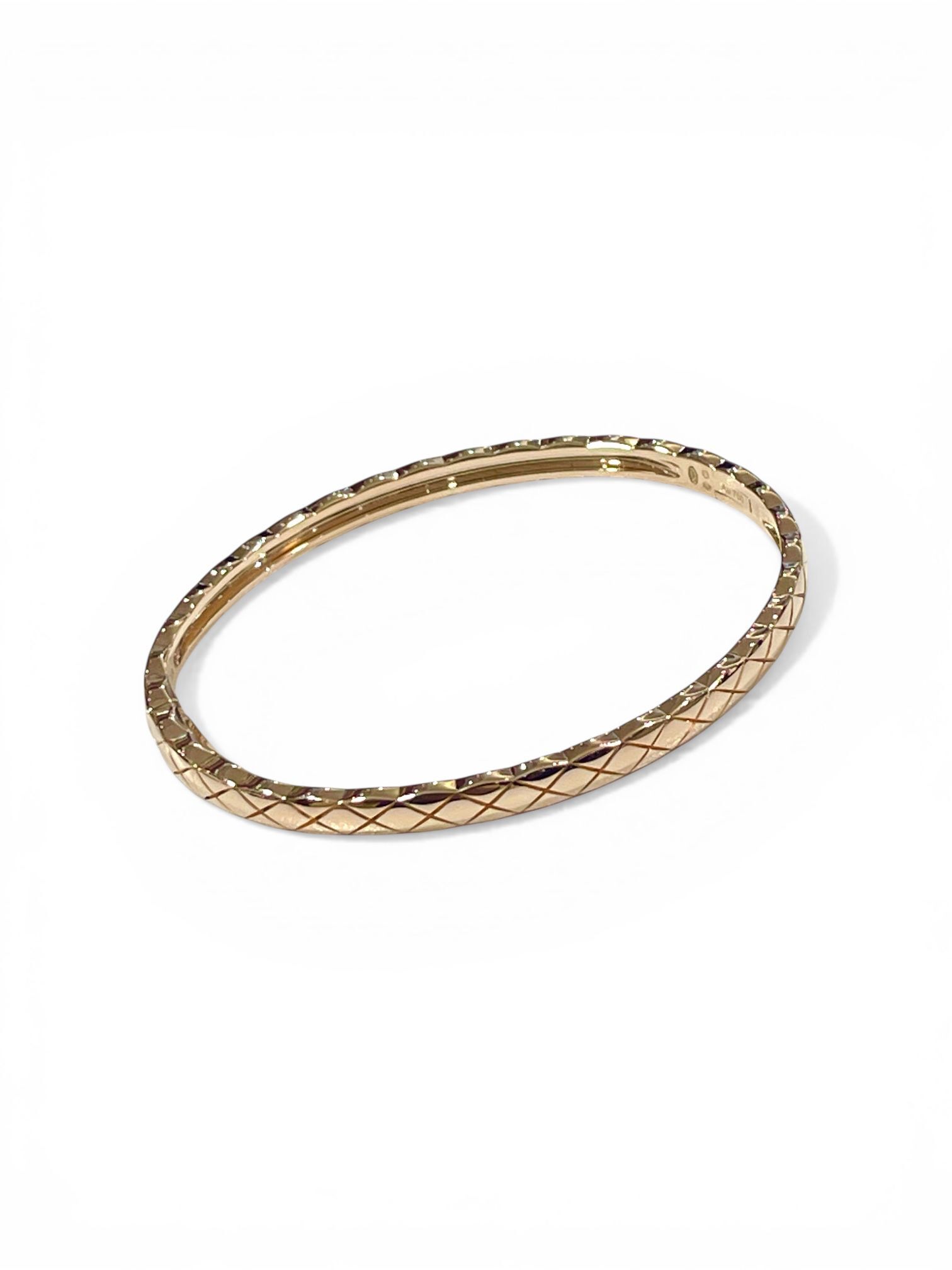 全新CHANEL BRACELET  J12324 COCO CRUSH XS 18K米金MINI #香奈兒手鐲 #BRAND NEW #香榭站正品