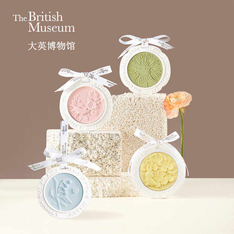 大英博物館｜蓋亞安德森貓系列｜24節氣夏至石膏香掛香薰車載禮盒-【夏夜竹風】