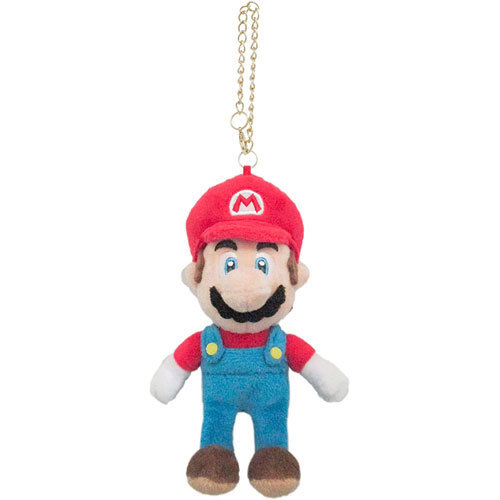 Nintendo San Ei Mario Plush Keychain MM01 Mario  529015