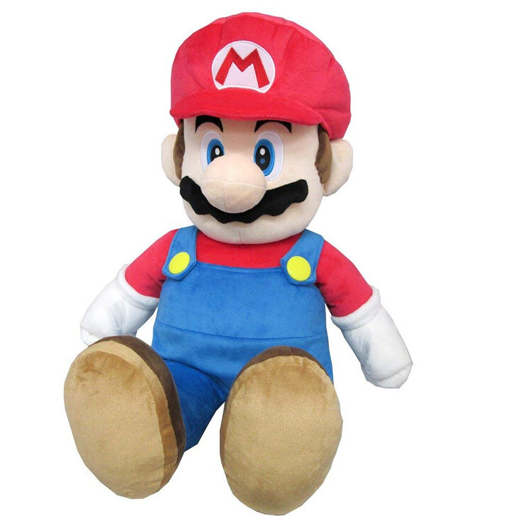 Nintendo San Ei Mario Plush AC41  Mario L 530417