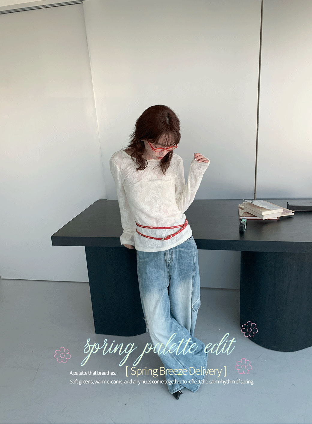 率性工裝彎刀褲-1色