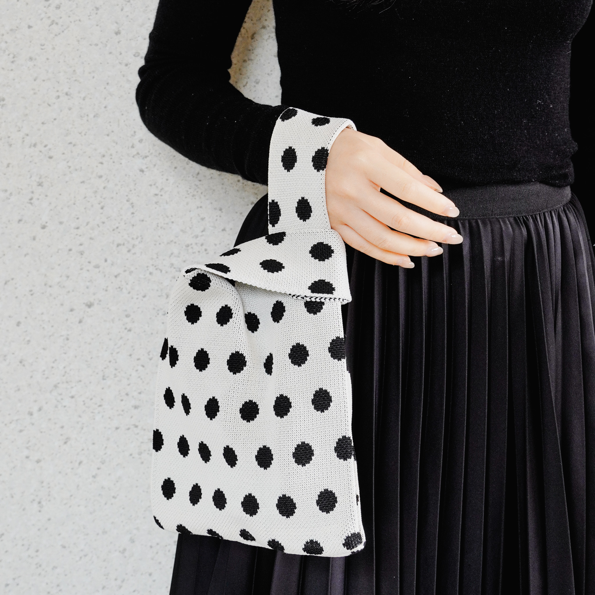 慵懶隨性針織手拿包 共三款