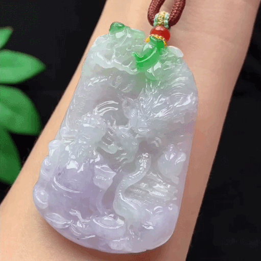 315328 翡翠春彩龍牌