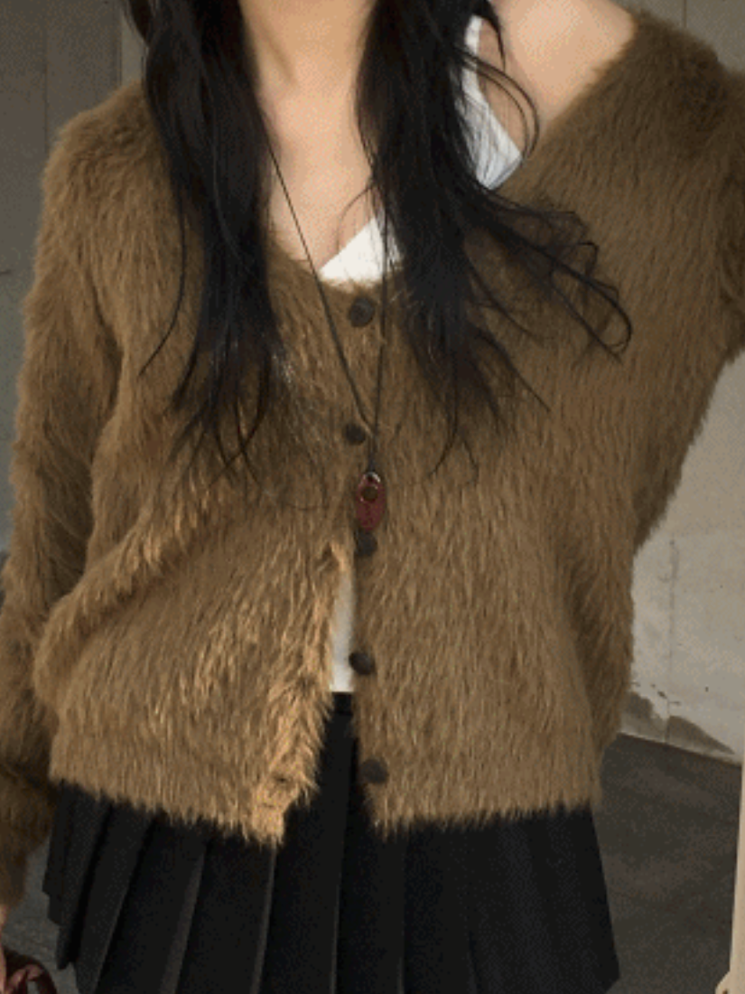 古著風洞石項鏈 [ 3色 / Free ]