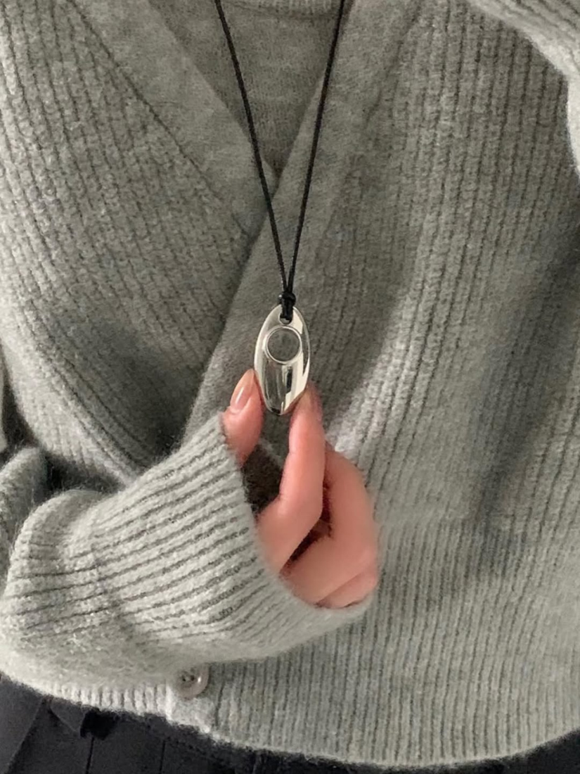 古著風洞石項鏈 [ 3色 / Free ]