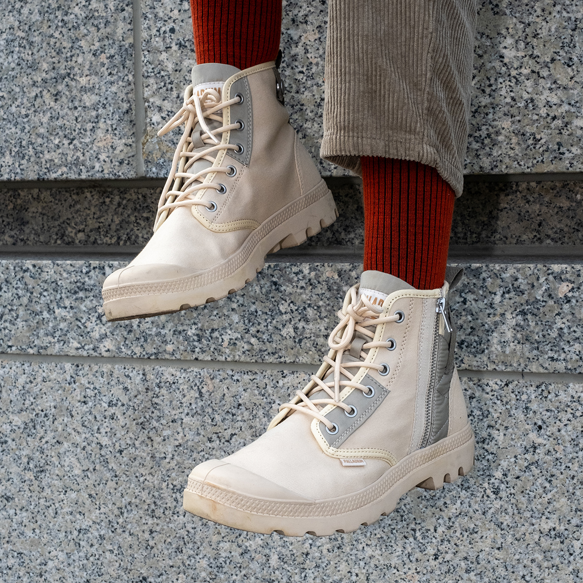 中性 PAMPA DETROIT ZIP 高筒鞋 靴