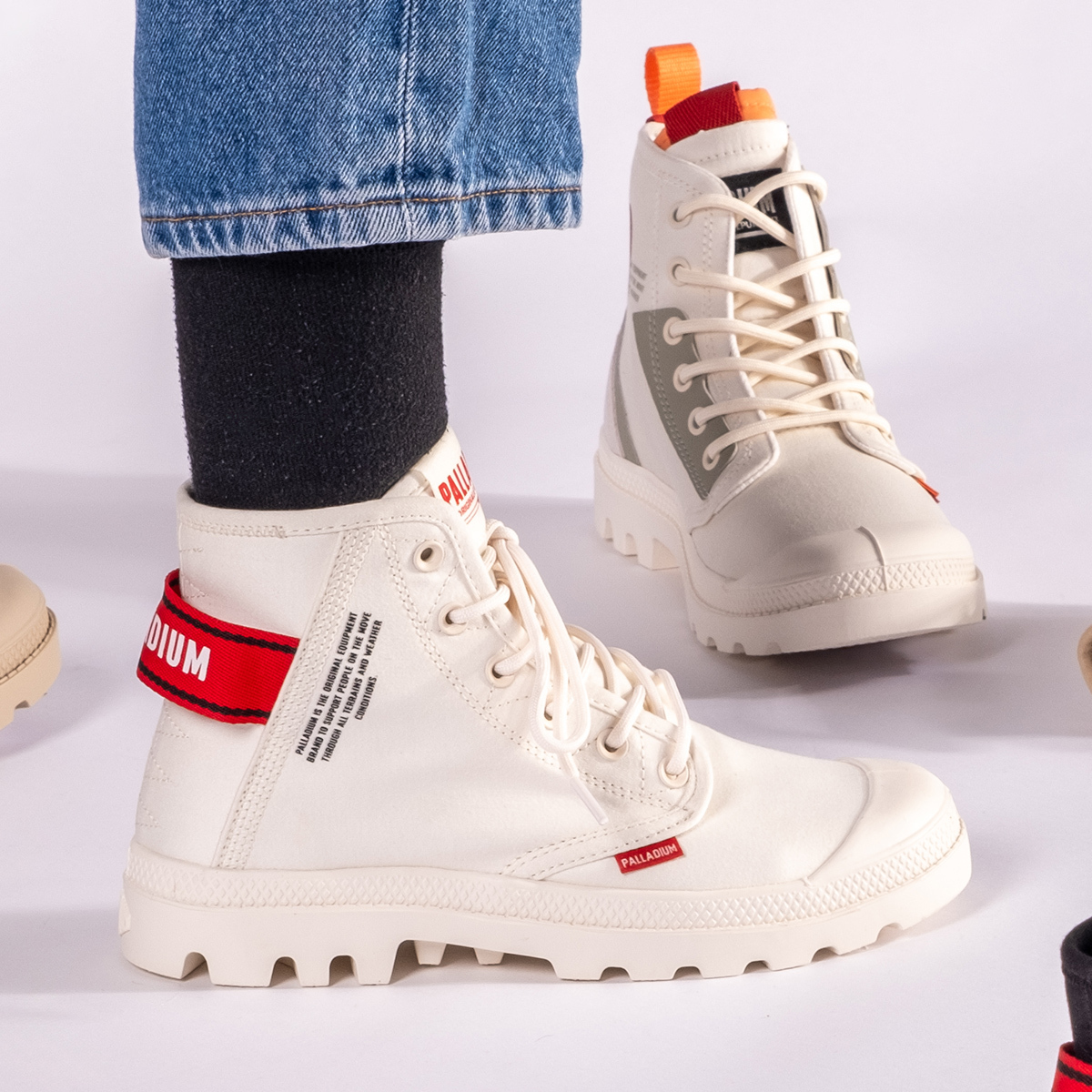 中性  PAMPA HI DARE II 帆布高筒鞋 靴