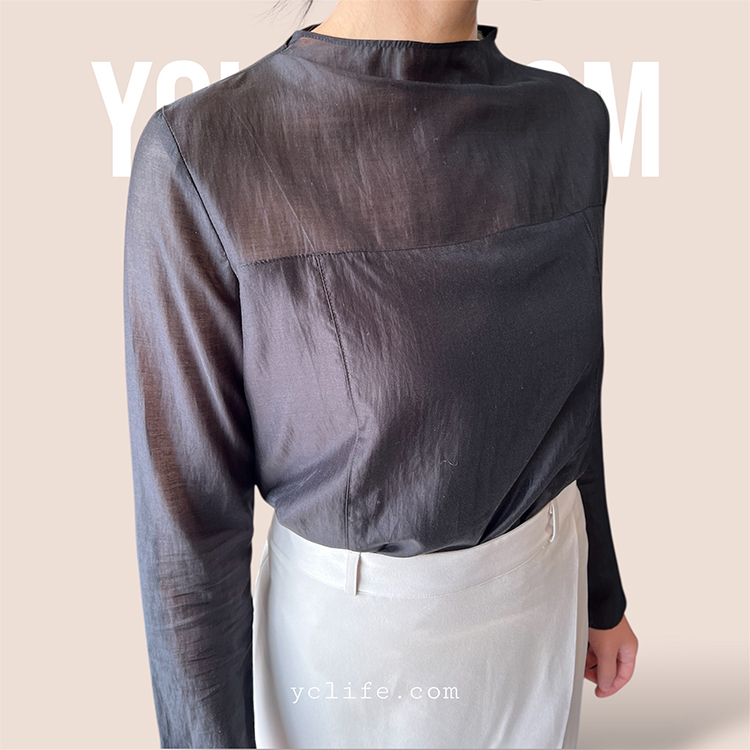 雙層透視設計上衣