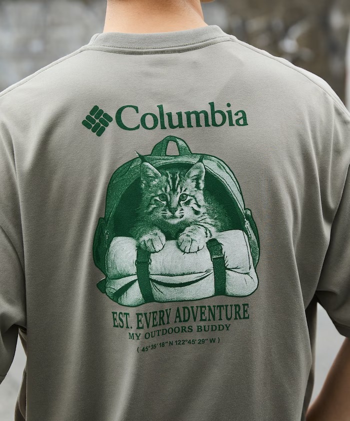 日本 Columbia x Freak's Store 別注 Back Print T-Shirt