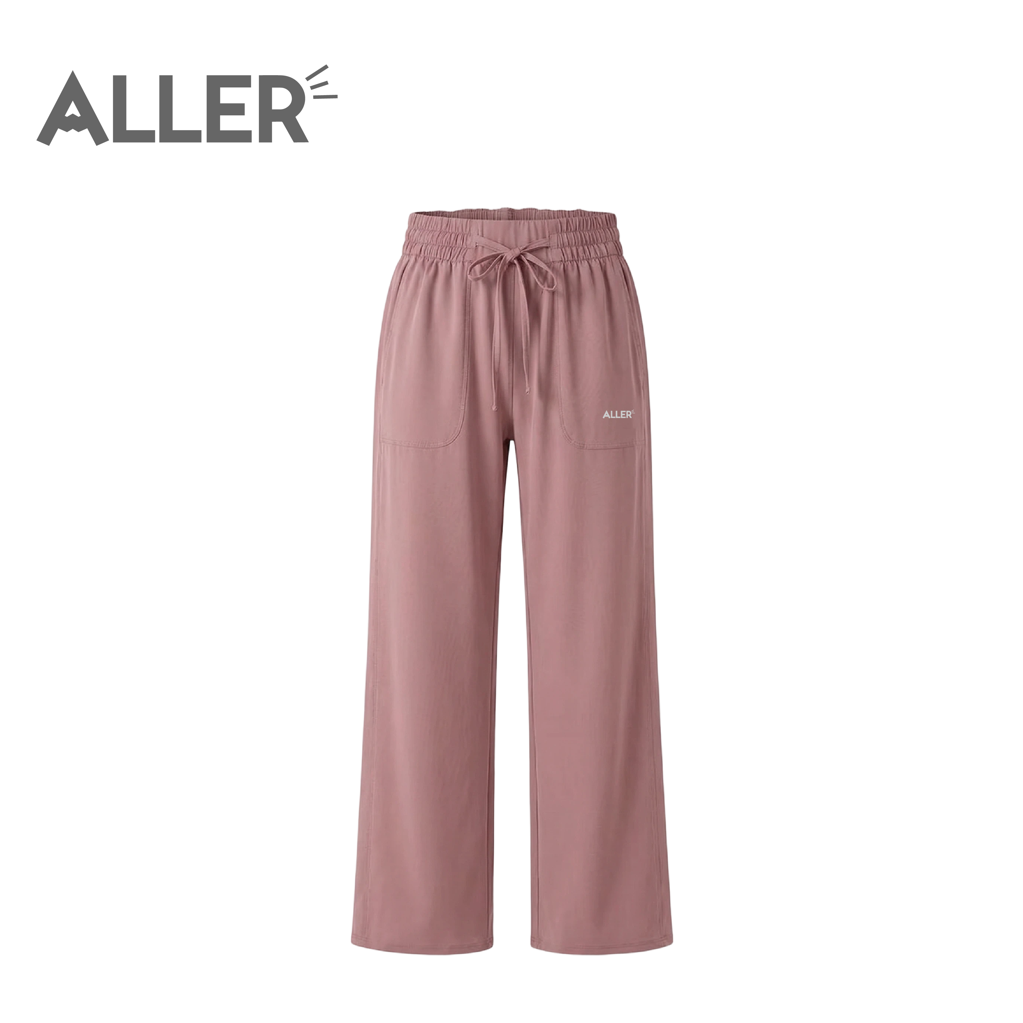 ALLER 修身垂感闊腿褲 女款 (3色) 21AL077