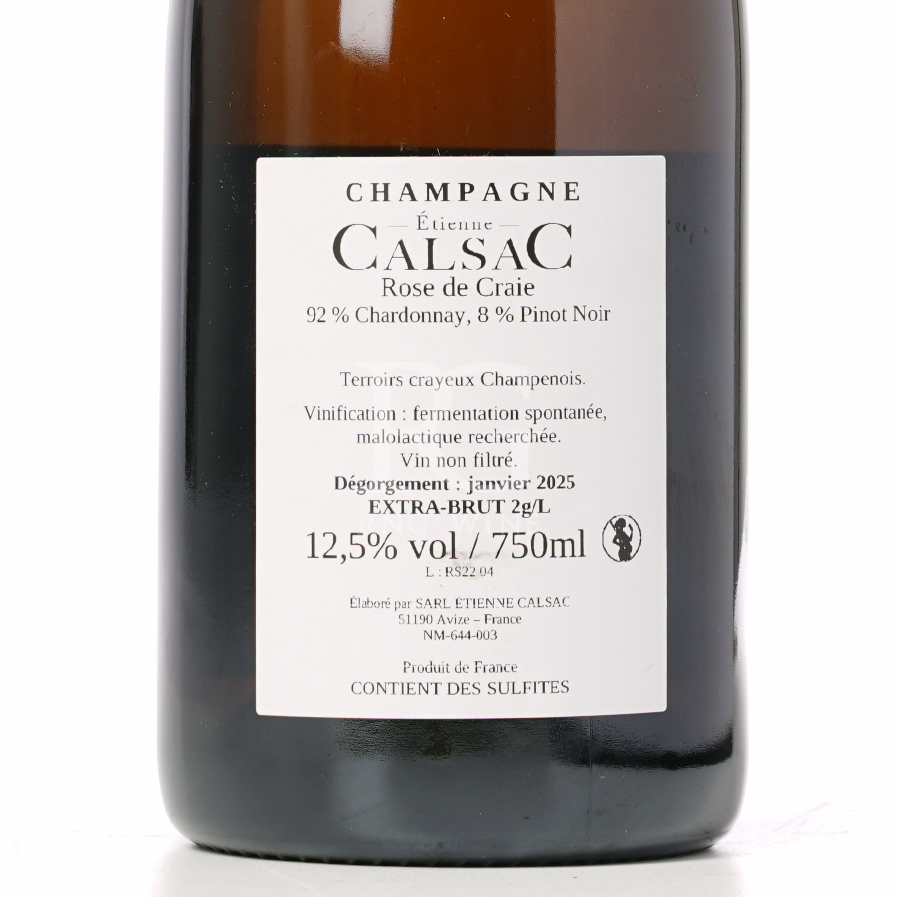 Etienne Calsac Rose de Craie Rose