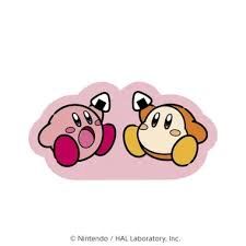 Nintendo  Ensky Kirby Rubber Clip Kirby play with Waddle Dee ④ Here we go! 716431