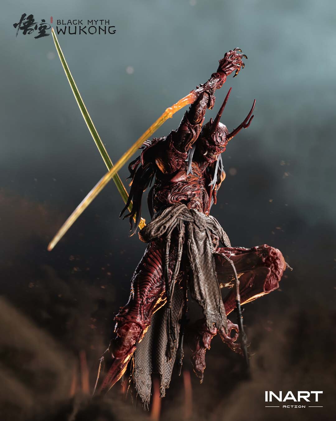 [訂金] INART : 黑神話 悟空 - 夜叉王 1/12 可動人偶