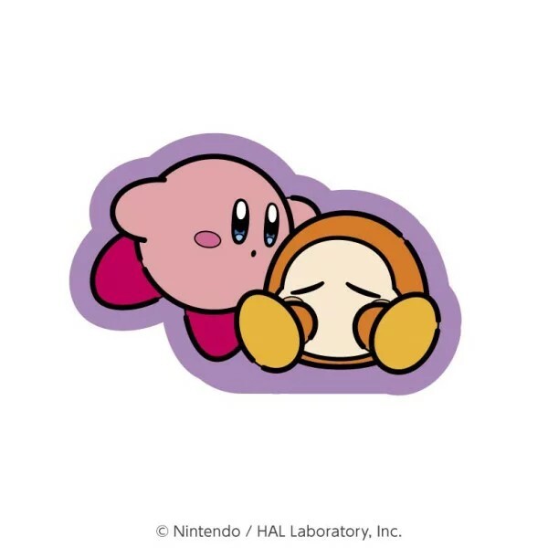Nintendo Ensky Kirby Rubber Clip Kirby play with Waddle Dee ① Is it okay? 716400