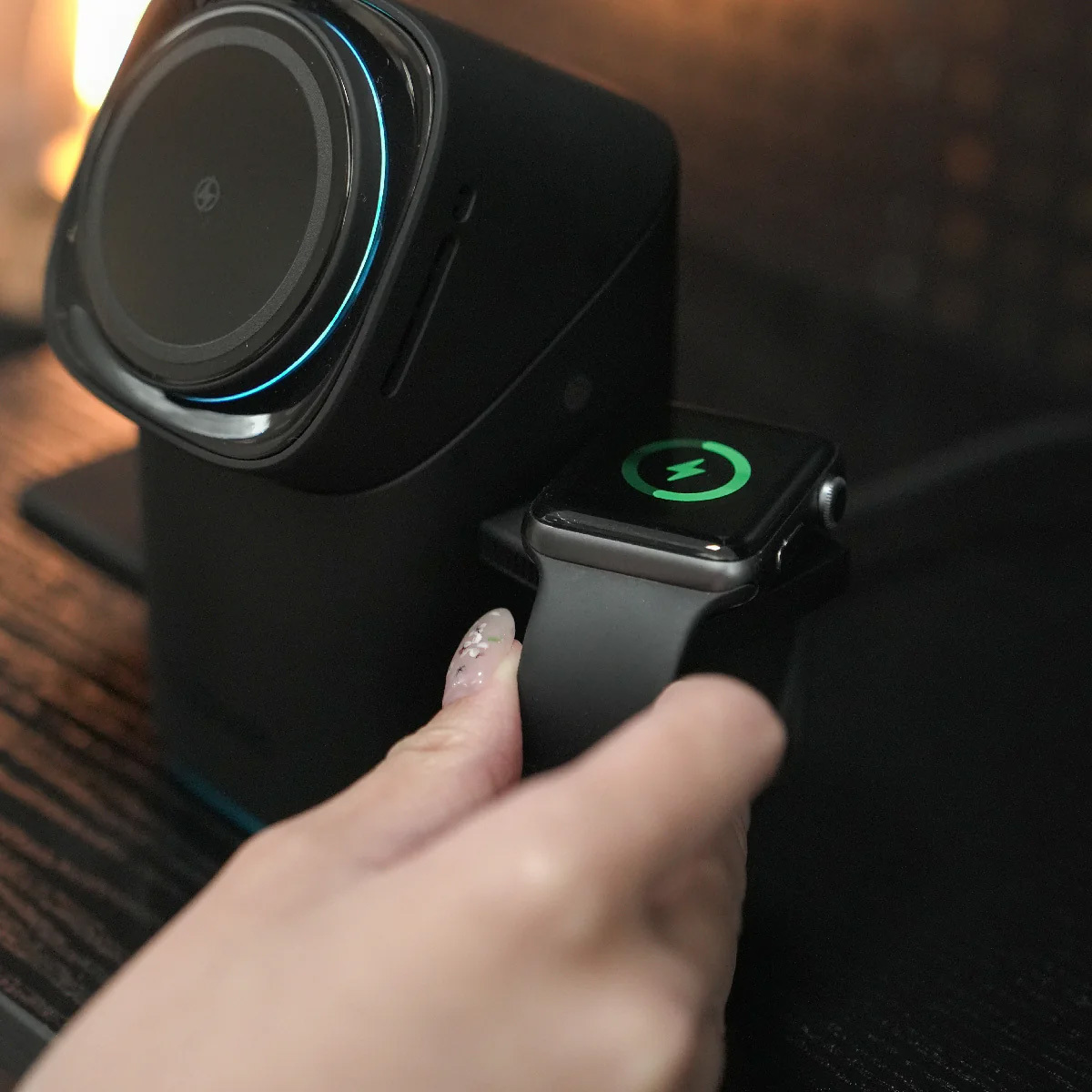 Vinnic OWL PEAK 2 3-IN-1 Magnetic Wireless Charging Doc VPPD-31WSCG5