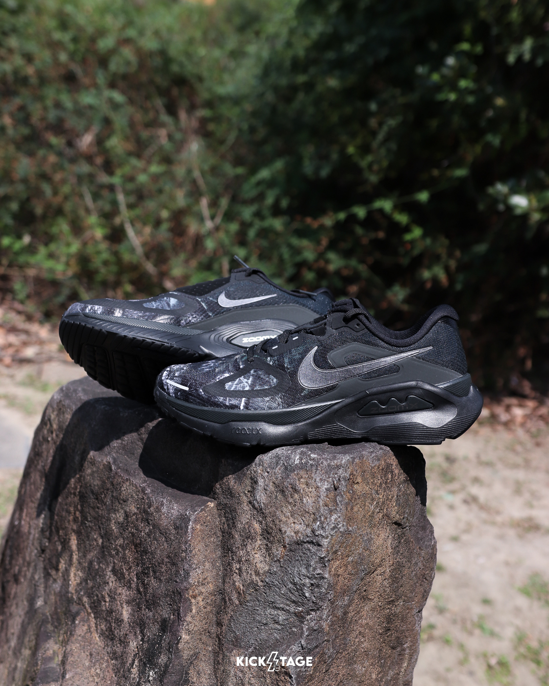 男鞋 NIKE STRUCTURE PLUS CM 黑迷彩 印花 緩震 回彈 支撐 慢跑 運動鞋【IM3987-001】