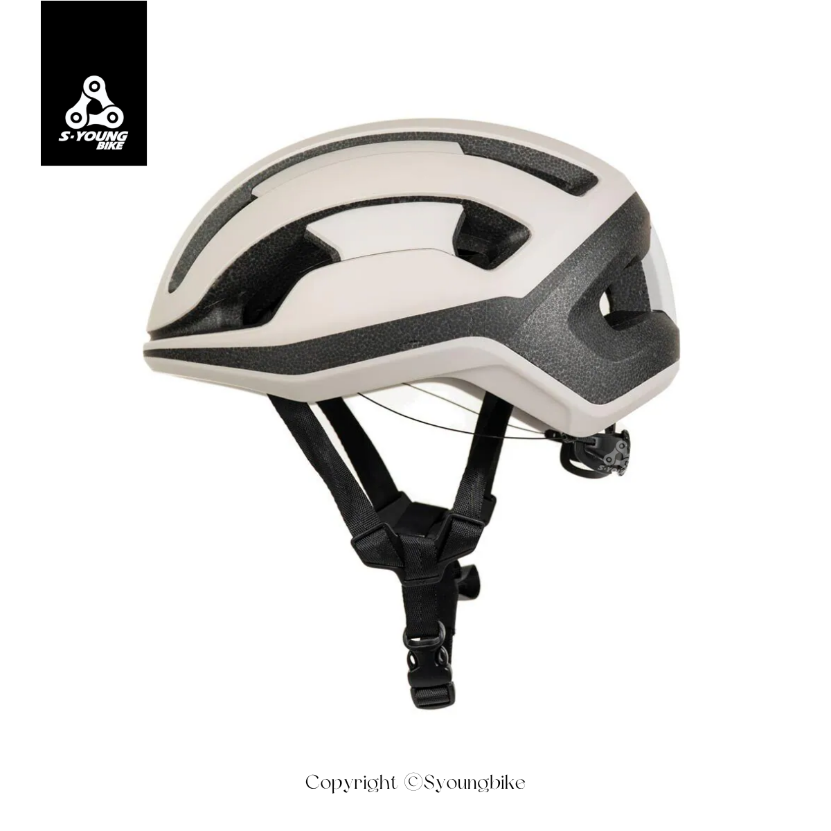 新色【POC】Omne Lite WF 寬版輕量版公路車安全帽 / 霧面奶茶灰