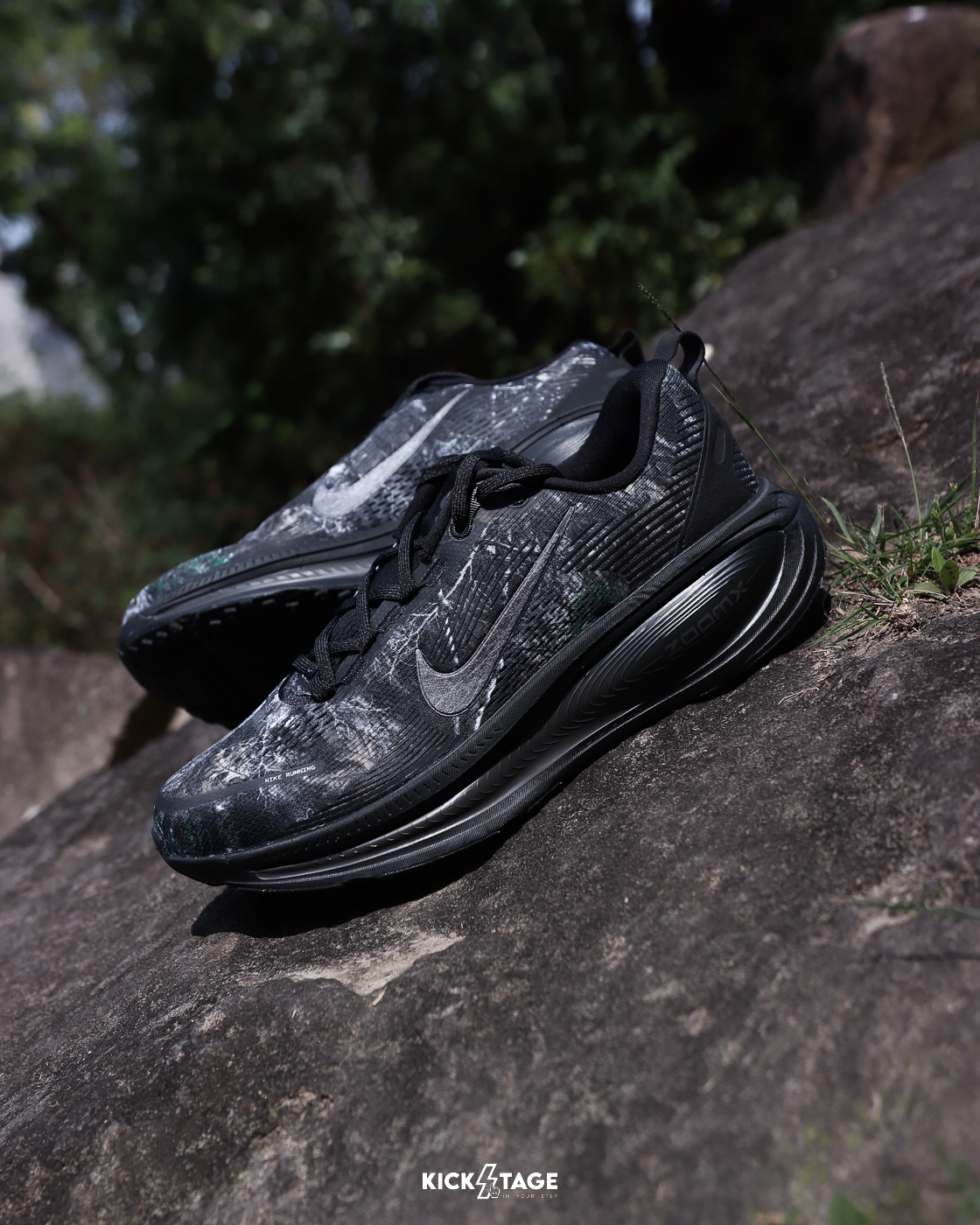 男鞋 NIKE VOMERO 18 黑煙灰 氣墊 緩震 透氣 回彈 慢跑 運動鞋【IF4456-001】REALTREE