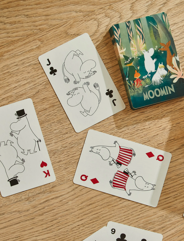 『MooMIN』撲克牌（鐵盒）森林 紙牌遊戲