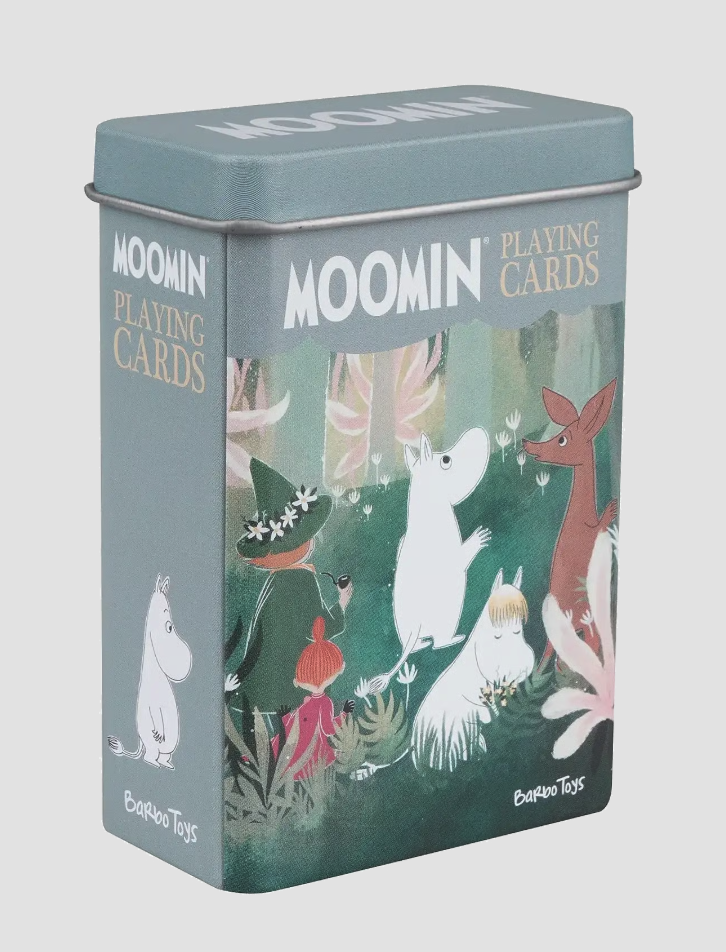 『MooMIN』撲克牌（鐵盒）森林 紙牌遊戲
