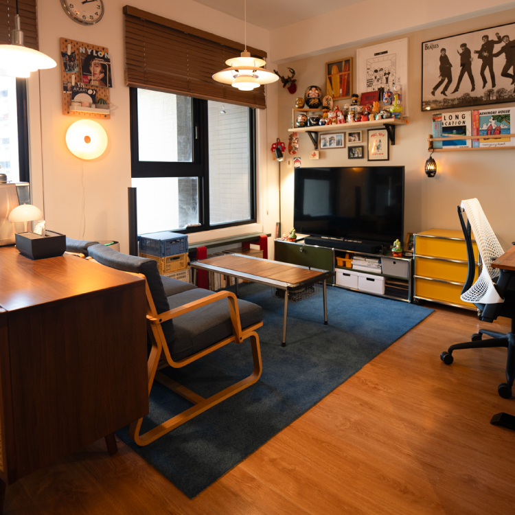 90s科技地毯-午夜藍01