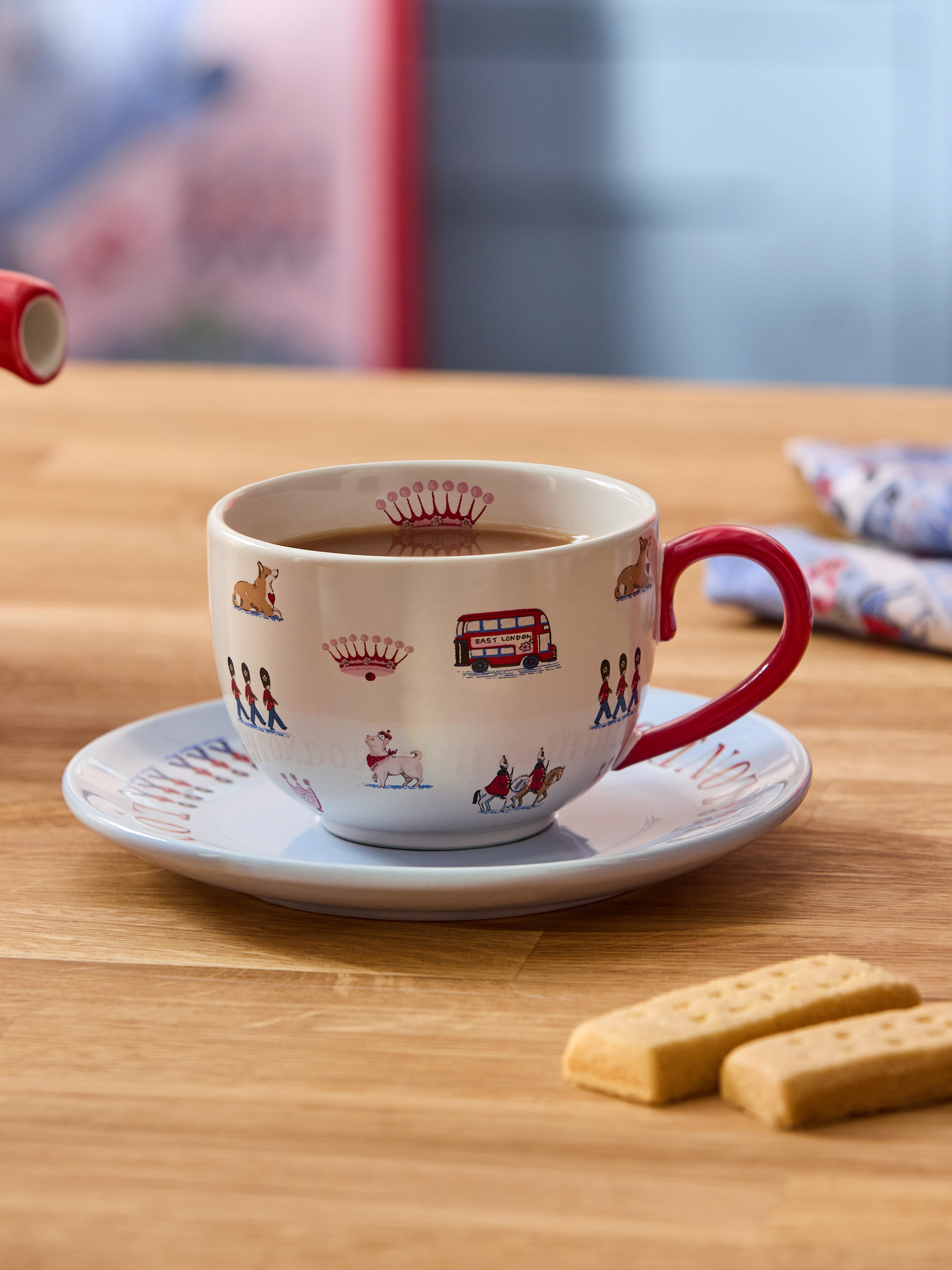 Queenies London 英式午茶杯盤組(單入)