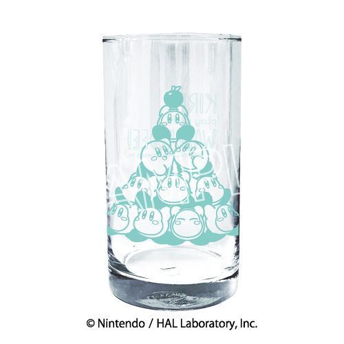 Nintendo Twincre Kirby Glass Kirby plays with Waddle Dee D style 540527