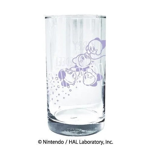 Nintendo Twincre Kirby Glass Kirby plays with Waddle Dee C style 540510