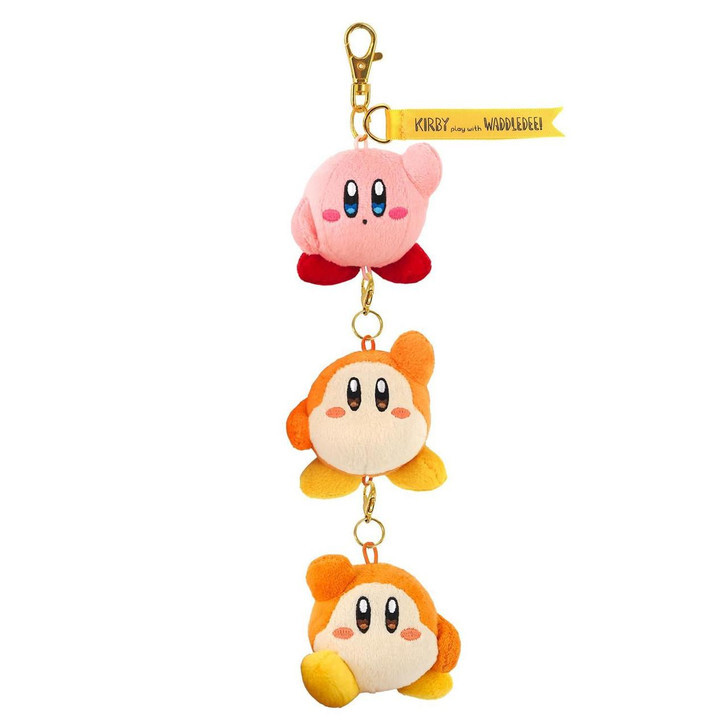 Nintendo San Ei Kirby Plush Keychain KPWW11 Preparation Exercises 126399