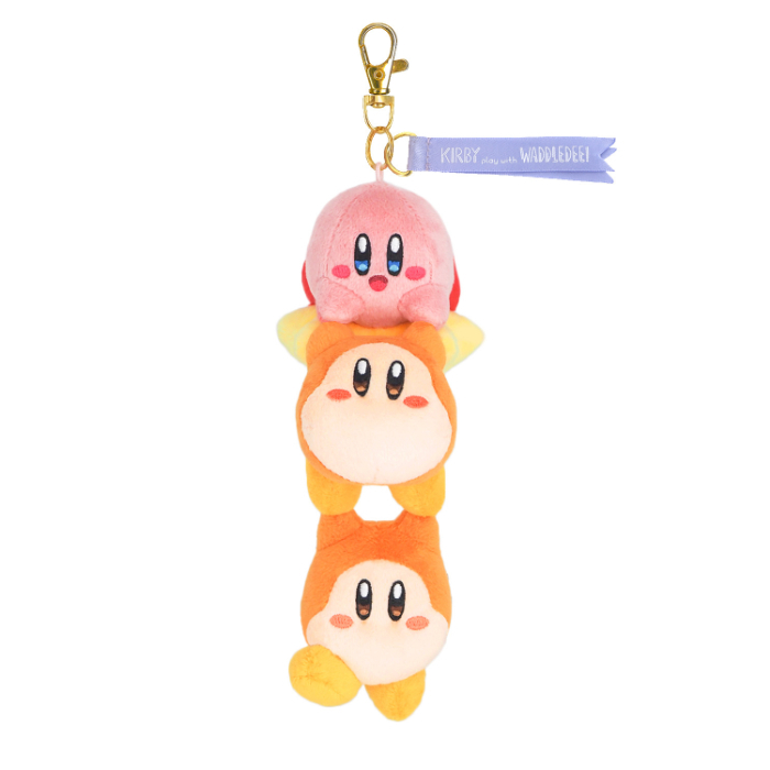 Nintendo San Ei Kirby Plush Keychain KPWW10 Riding On The Warp Star 126382