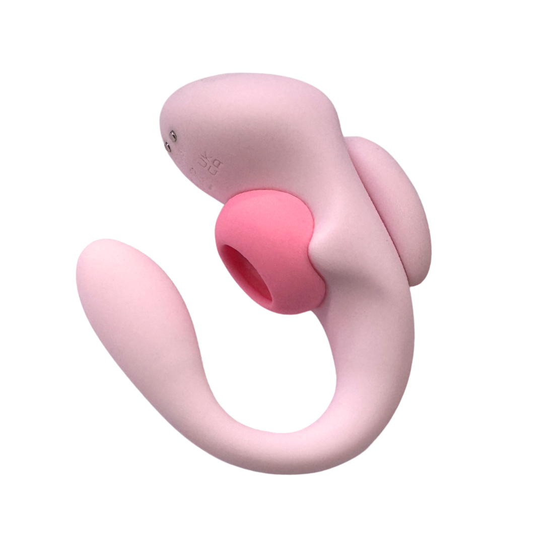 yyhorse 精靈龍 智能遠程 穿戴式雙點刺激震動吸吮器