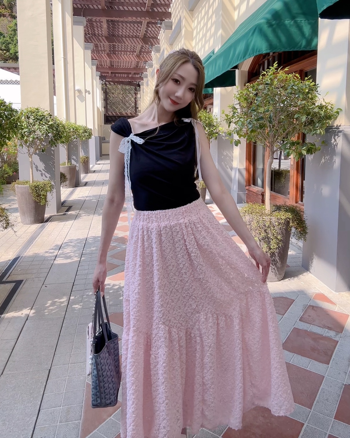 *BJ2 MADE SERIES* THE SOFT WOVEN DREAMSCAPE SKIRT  260128 0803a