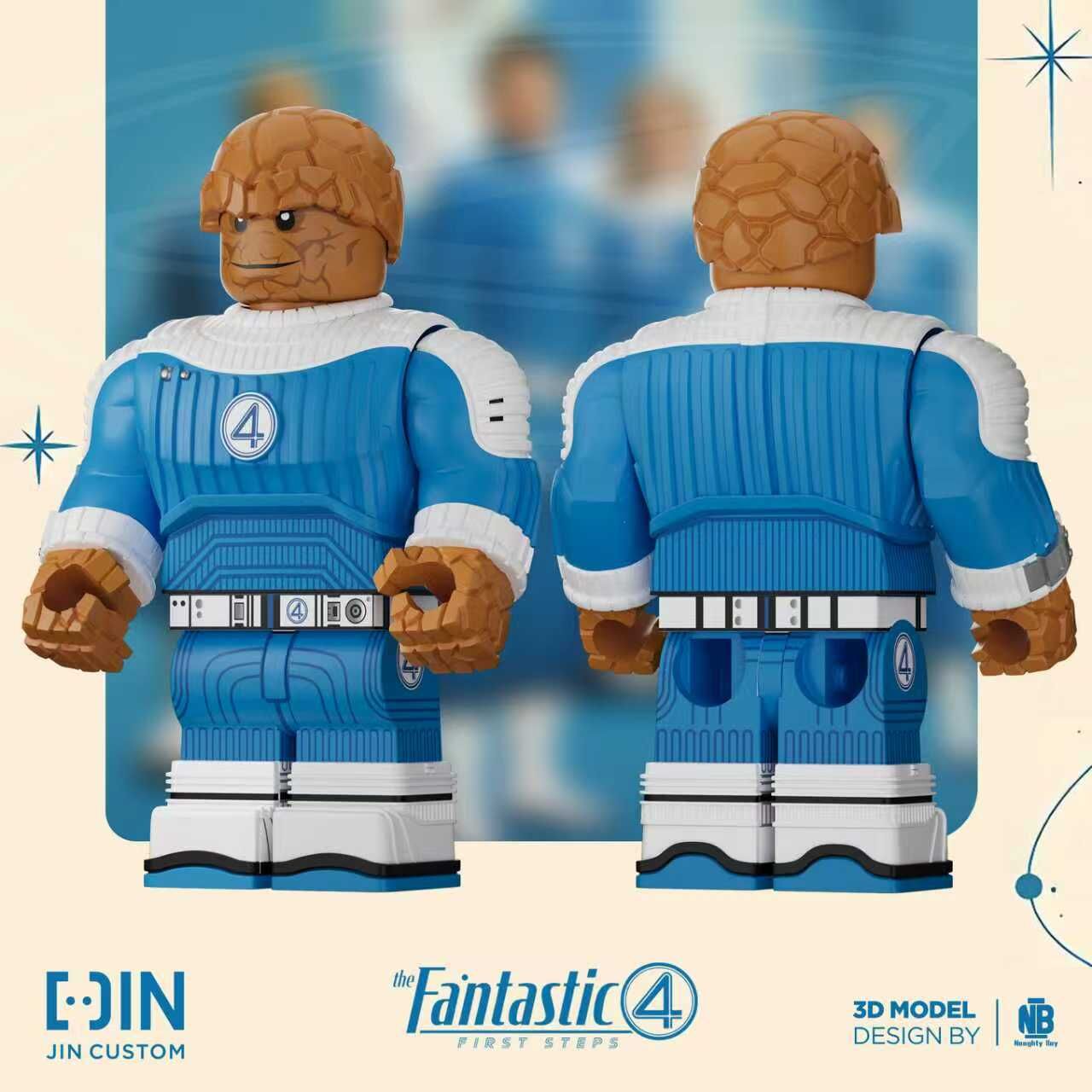 [Jin Custom][Preorder] Fantastic Four - The Thing [PADprinted]