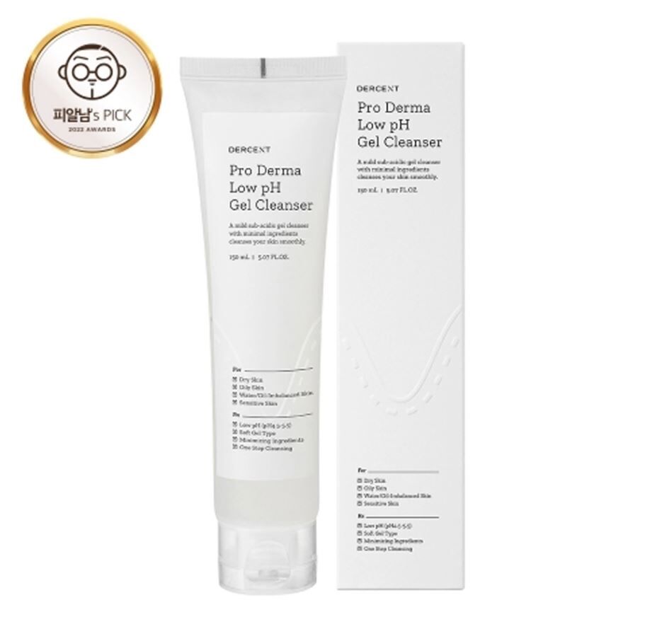 XC079 DERCENT Pro Derma Low pH Gel Cleanser 專業藥妝多種胺基酸潔面凝露 150ml (買2送1套裝共3支) EXP:28.11.12