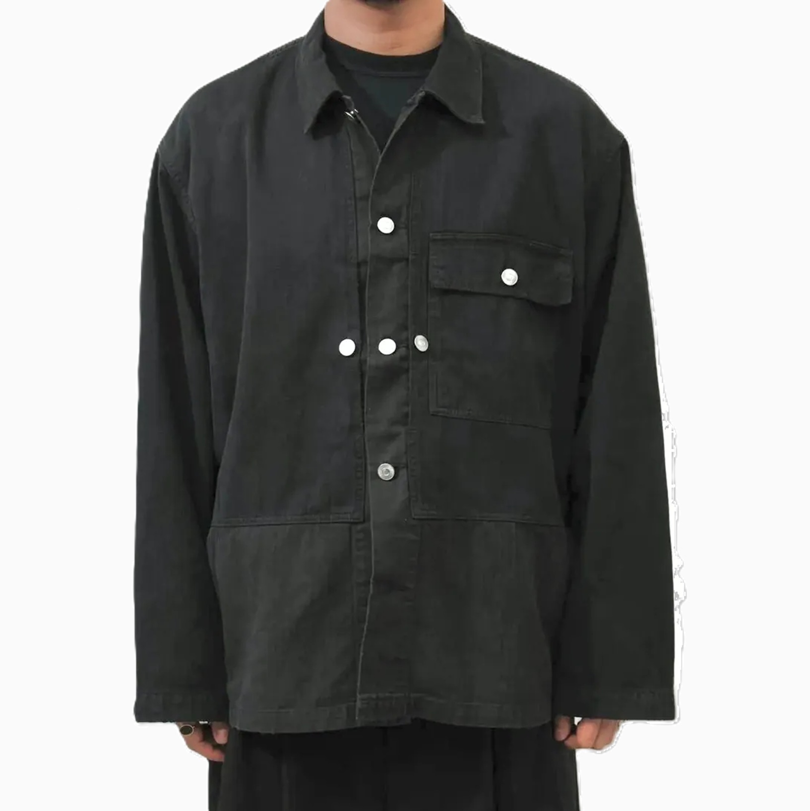 A.PRESSE 2026 VINTAGE USMA HBT M-44 JACKET (26SAP-01-52) - BLACK PRE ORDER ITEM (預訂中)