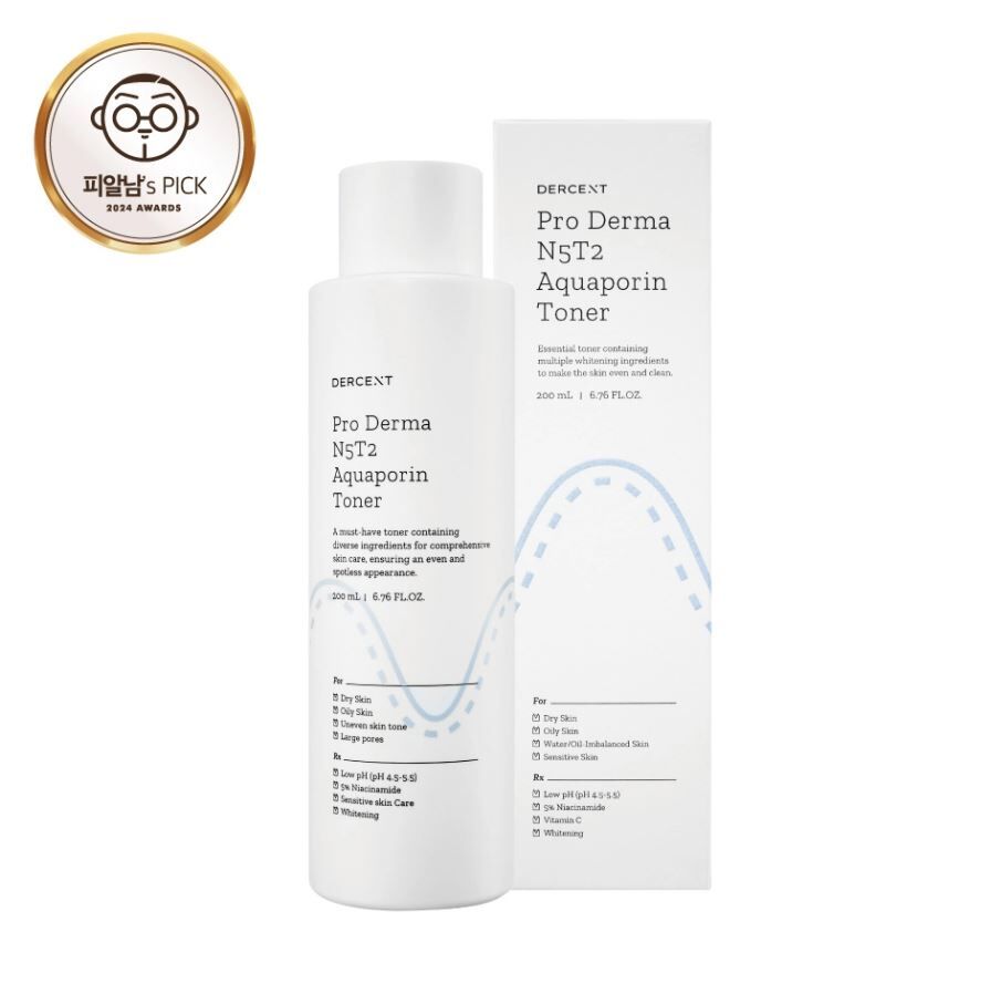 XC078 DERCENT Niacinamide 5% Tranexamic Acid 2% Toner 高滲透美白全能水 200ml 一套3件 EXP:28.01.02