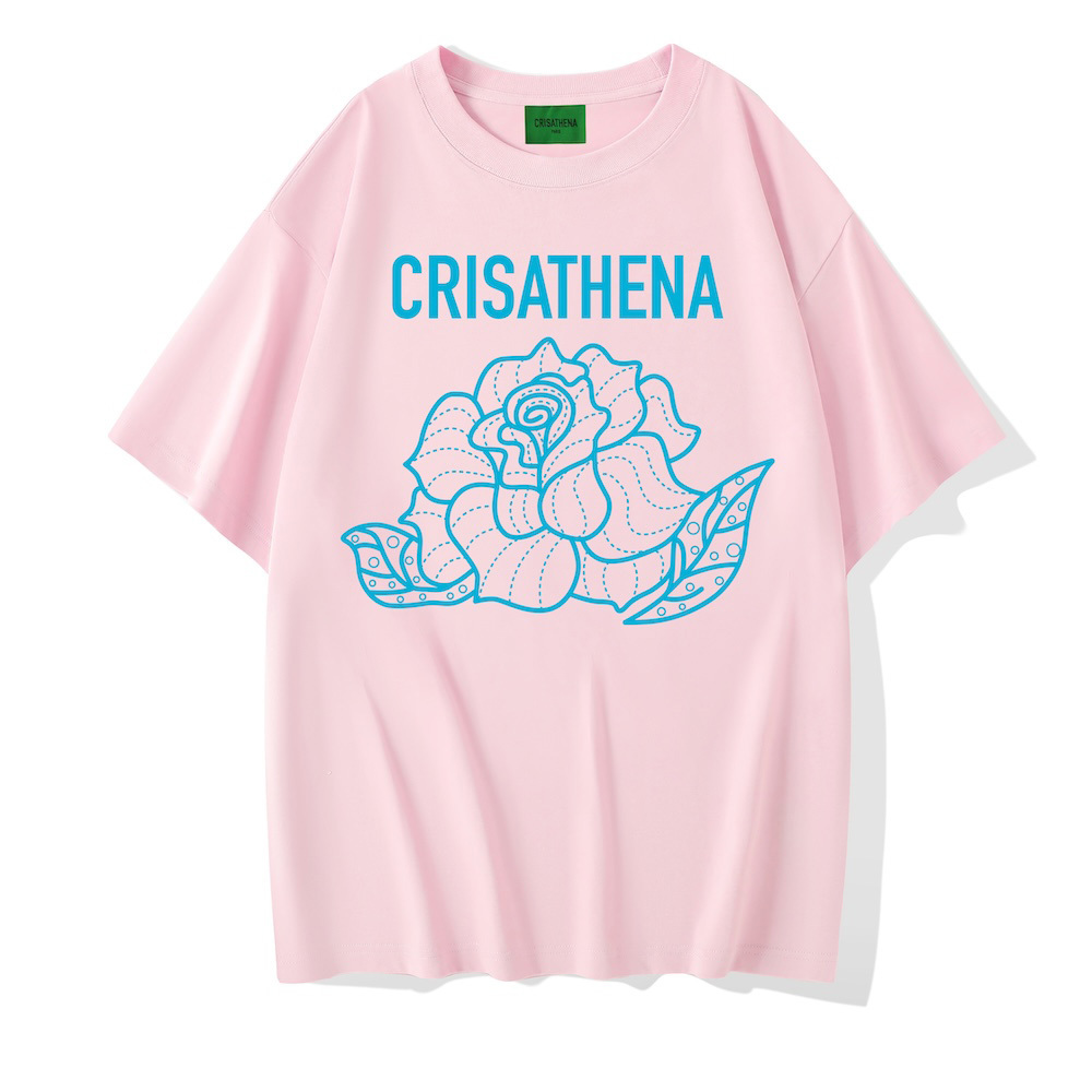 0324CA35-CRTNA- Crisathena TEE 紫色/ 灰色/ 粉紅色/ 白色, S/ M/ L/ XL/ XXL/ XXXL (A35)