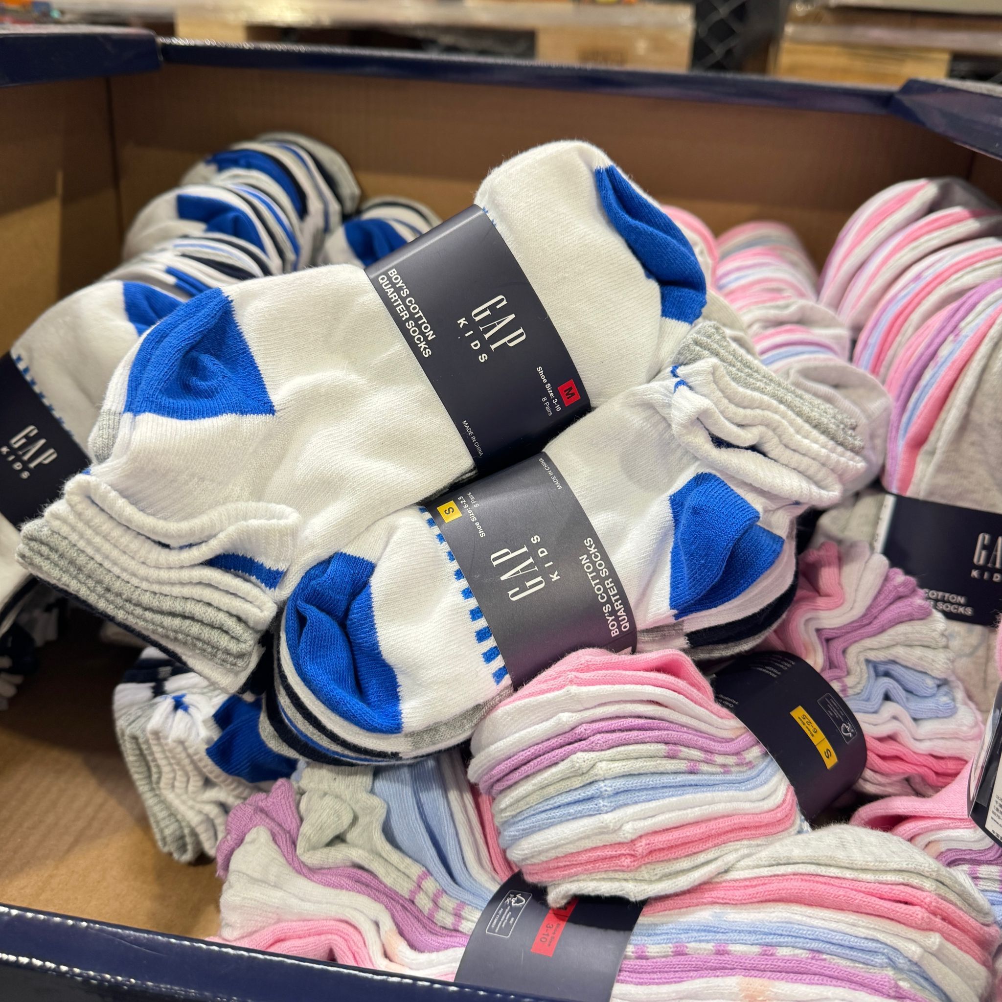 260323 GAP KIDS QUARTER SOCK 8對入