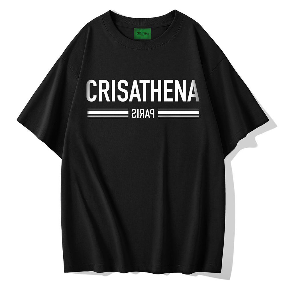 0324CA36-CRTNA- Crisathena TEE 黑色/ 深綠色/ 桃紅色/ 灰色/ 粉紅色/ 天藍色, S/ M/ L/ XL/ XXL/ XXXL (A36)